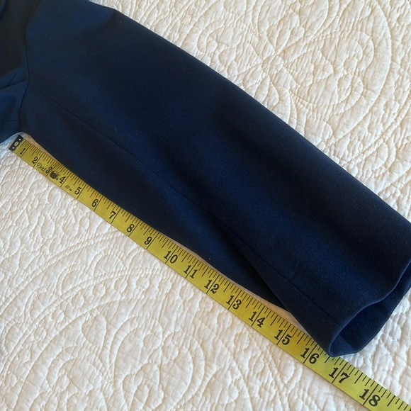 Pendleton 100% Wool Blazer Lined Women's 16 Blue Button Preppy Career Classic - Picture 14 of 17